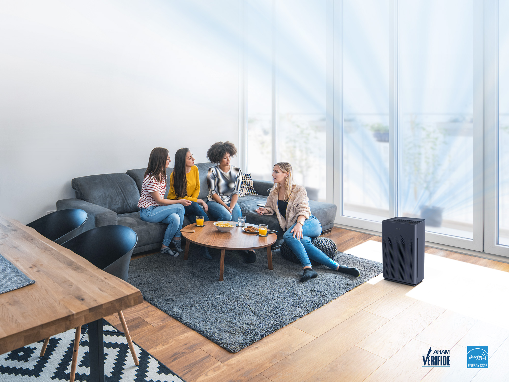 WINIX (Refurbished) 4-Stage True HEPA Air Purifier with Washable