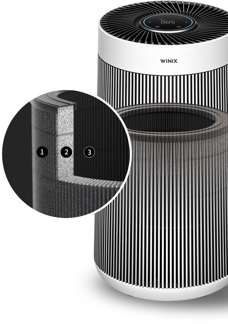 X-ray view of the T810 All-In-One Filter